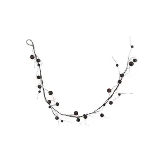 60" Rust Jingle Bell/Twig Garland