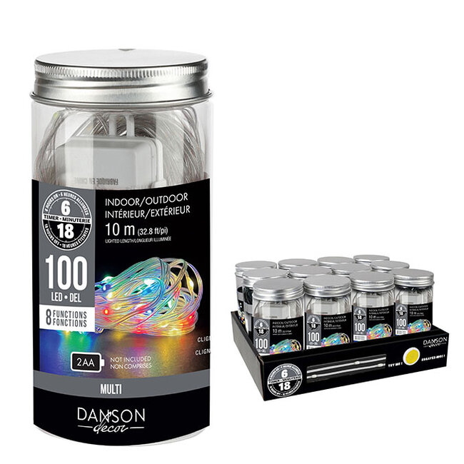 10m LED Micro Dot Lights w/ Timer