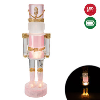 Pink LED Nutcracker