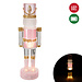 Pink LED Nutcracker