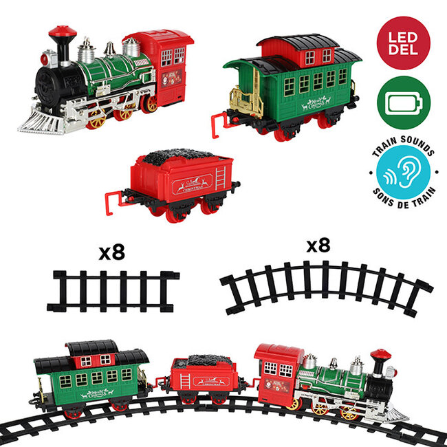 LED Musical Train Set