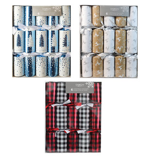 Foil Christmas Crackers 5pk