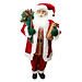 5' Traditional Standing Santa w/ Gift
