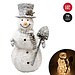 4' LED Frosted Snowman w/ Shovel