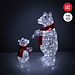 LED Acrylic Standing Bear