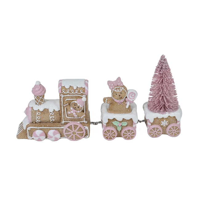 Gingerbread Pink Train