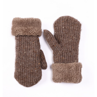 Sparkled Fleece Mittens