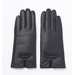 Black Lambskin Leather Gloves