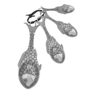 Fish Measuring Spoons 4pc