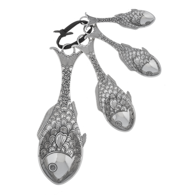 Fish Measuring Spoons 4pc
