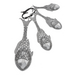 Fish Measuring Spoons 4pc