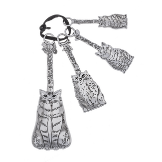 Cat Measuring Spoons 4pc