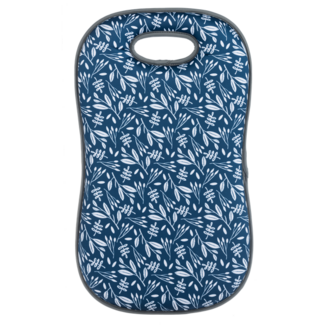 Blue Botanical Knee Pad