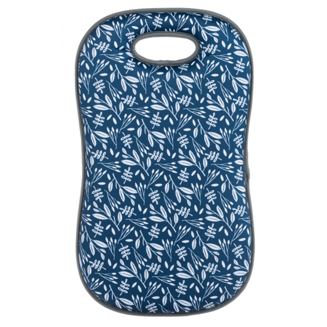 Blue Botanical Knee Pad