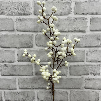 25" Cream Berry Pick