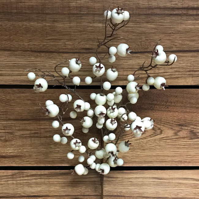 22" Cream Berry Pick