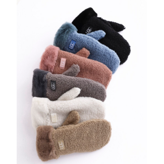 Fleece Mittens Asst
