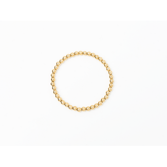 5mm Gold Stretch Bracelet