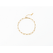 Gold Paperclip Chain Bracelet