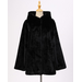 Faux Fur Coat w/ Hood