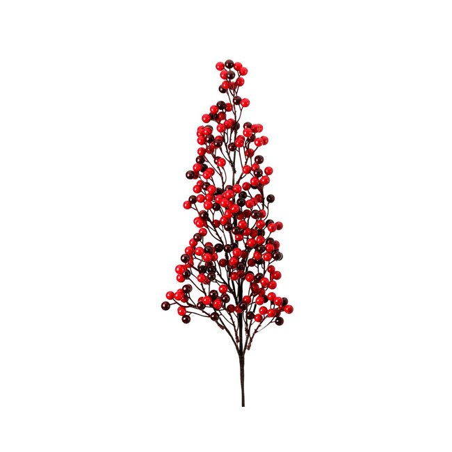 27" Burgundy/Red Berry Pick