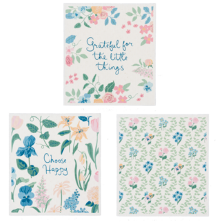Cottagecore Floral Reusable Dish Cloth