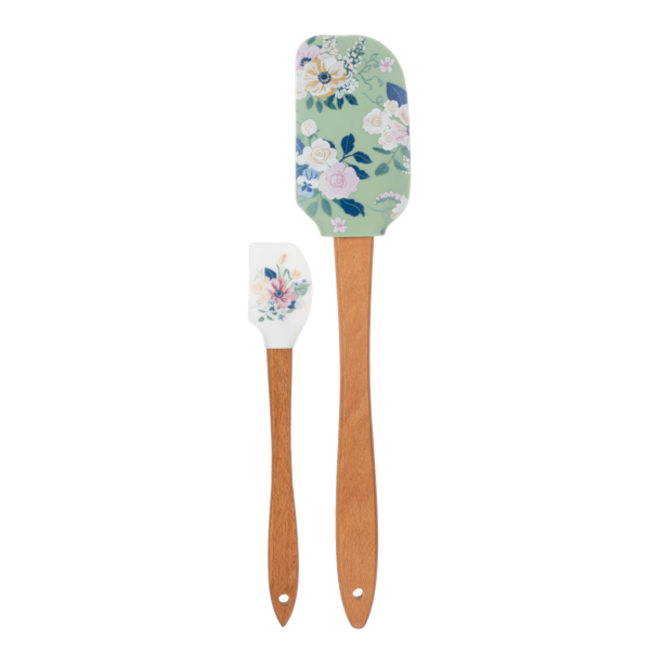 Cottagecore Floral Spatula Set
