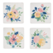 Cottagecore Floral Coaster 4pc