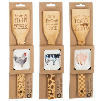 Spoon Rest & Spatula Set