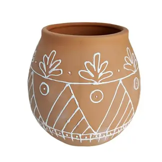6" Round Terracotta Pot