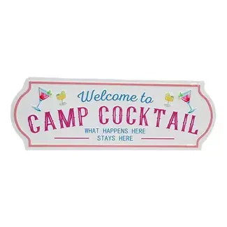 Camp Cocktail Sign
