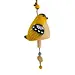 Ceramic Yellow Bird Bell