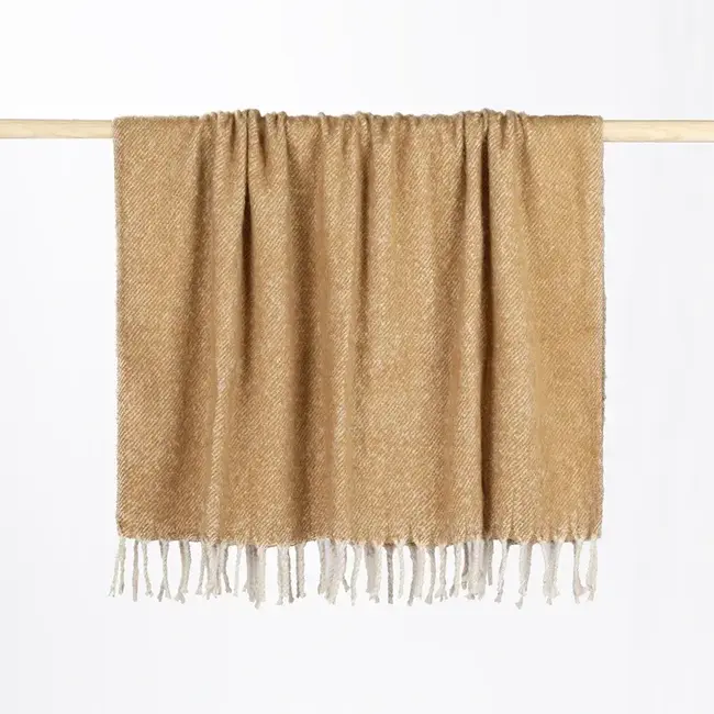 50x60" Ochre Throw
