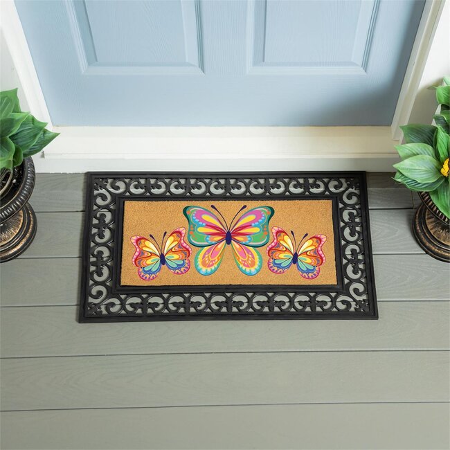 Bunny Blooms Bows & Butterflies Switch Mat