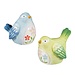 Ceramic Floral Bird Asst