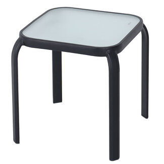 Tempered Glass Table Top Black Coffee Table