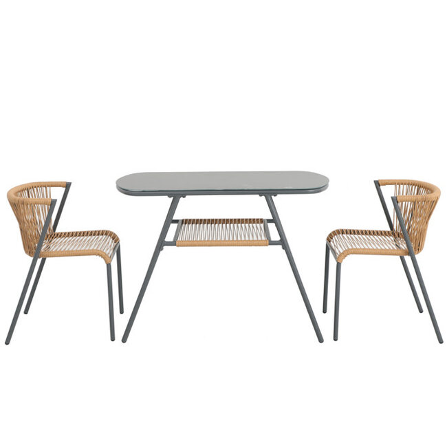 Natural Bistro Set 3 pc