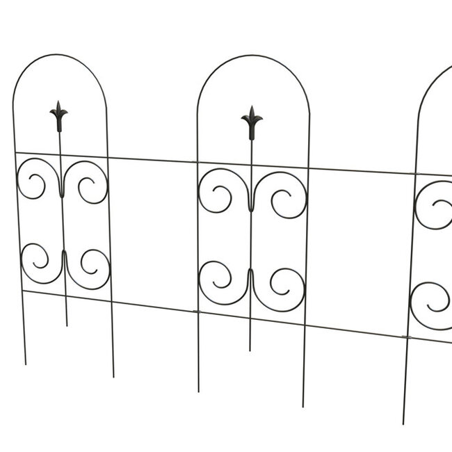 32"x8' Finial Decorative Fence