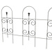 32"x8' Finial Decorative Fence