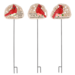 Cheerful Cardinal Garden Stake
