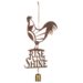 Metal Rooster Wall Decor