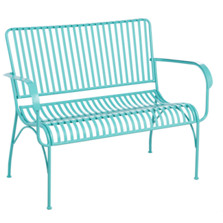 Light Blue Bench