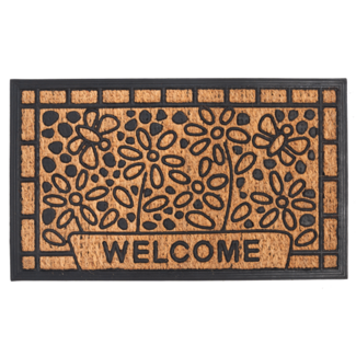 30x18" Welcome Flower Doormat