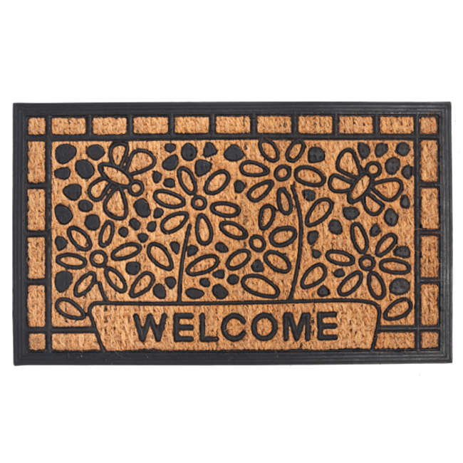 30x18" Welcome Flower Doormat