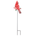 Metal Cardinal Garden Stake