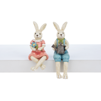Vintage Bunny Shelfsitter