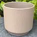 4" Matte Cafe Beige Dolomite Pot