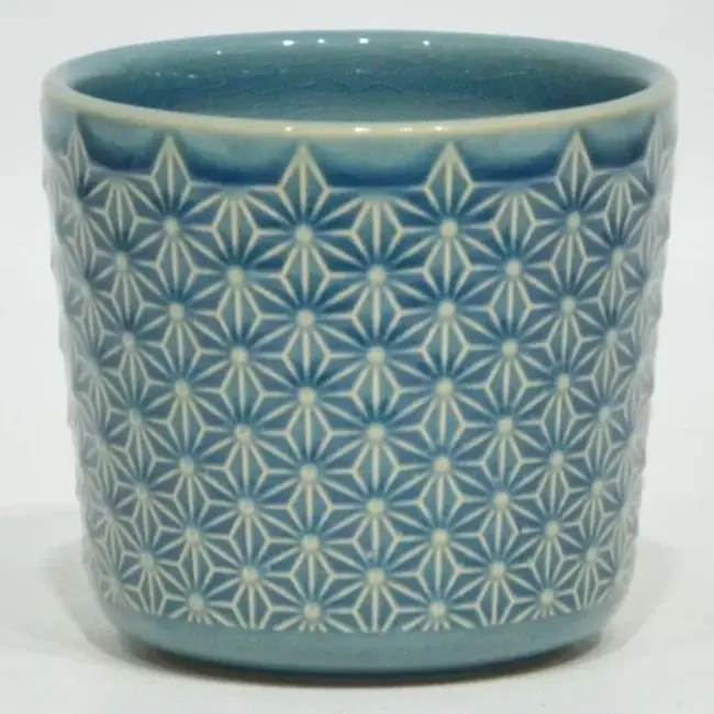 4" Textured Ceramic Pot
