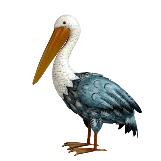 20" Blue Metal Pelican