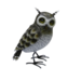9" Metal Owl